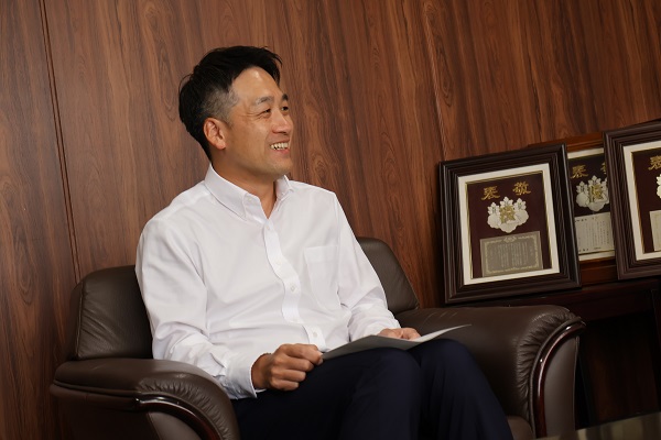 福島社長　写真