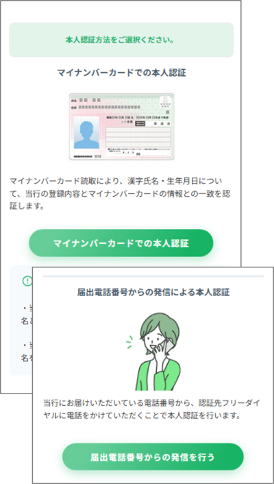 本人認証イメージ