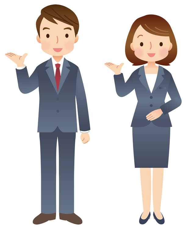 会社員 案内