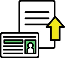 必要書類アップロード・正式審査申込み