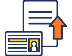 必要書類アップロード・正式審査申込み